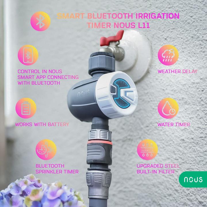 Image du produit Nous Minuteur d'irrigation Bluetooth intelligent L11