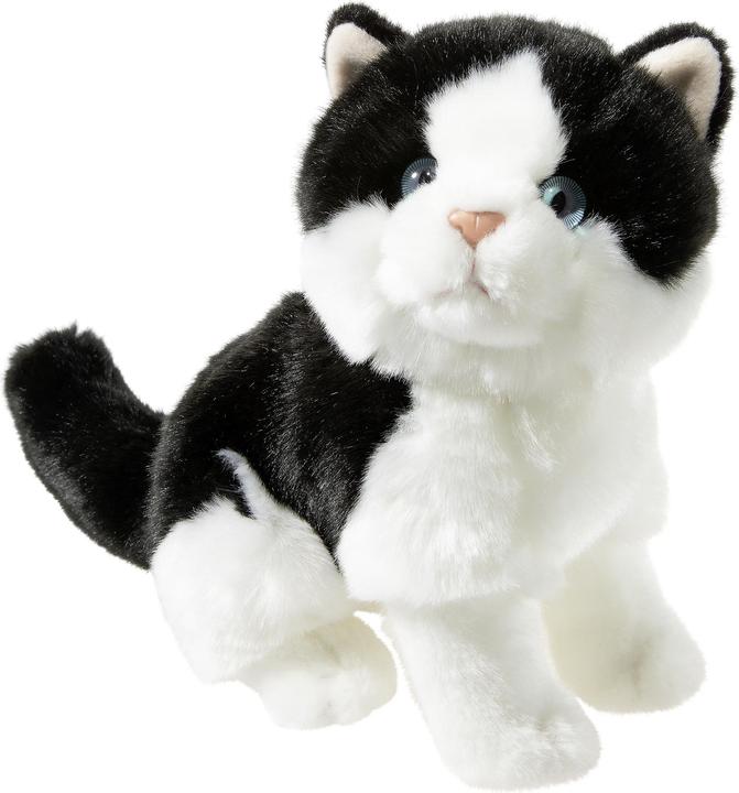 Heunec Katze 24cm weiss-schwarz (18 cm)