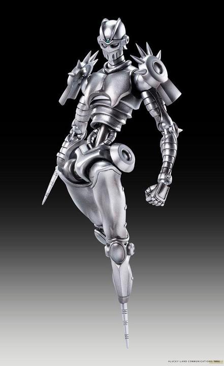 Actual product image Good Smile Company JOJO PART 5 - Silver Chariot - Figurine Super Action Chozokado 16cm