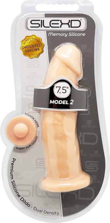 Produktbild Silexd Model 2 7.5" Premium Silikon Dildo