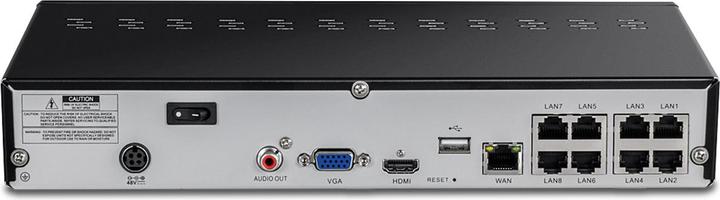 Productafbeelding Trendnet TV-NVR1508 8-kanaals NVR 4K UHD PoE+. (Netwerk Video Recorder (NVR))
