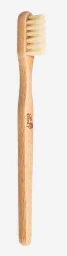 Actual product image Kost Kamm Toothbrush oiled beech SMALL, medium hard natural bristle 14cm (Hard, 1 x)