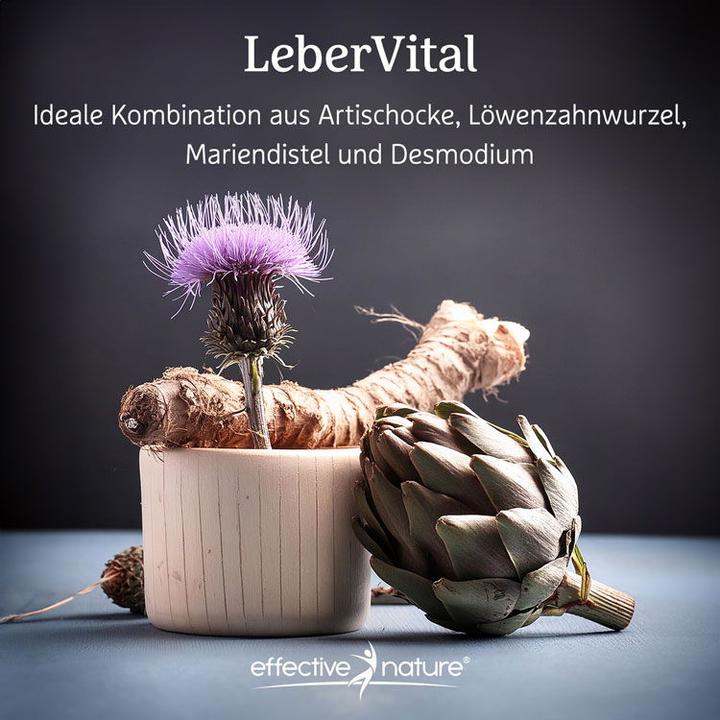 Produktbild Effective Nature LeberVital mit Artischocke (90 Stück, Kapseln)