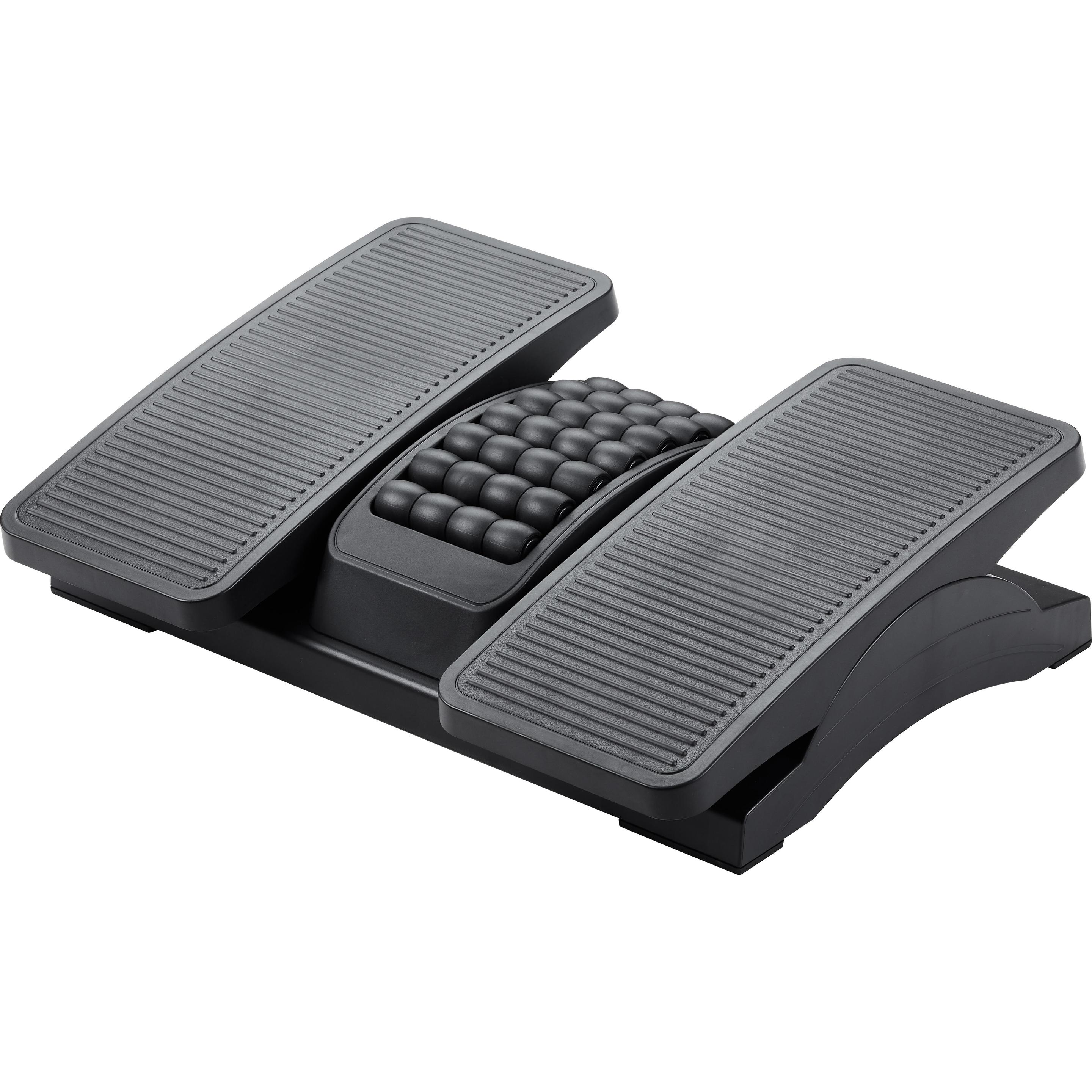 Q-Connect, Fussstütze, Fussstütze, 430x320mm, mit separaten Beinplattformen, Massagegerät, schwarz