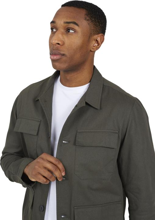 Actual product image Brave Soul Mens Collared Button-Down Jacket (L)