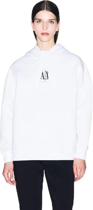 Produktbild Armani Exchange Icon Project, geborduurd logo, sweatshirt met capuchon (S)