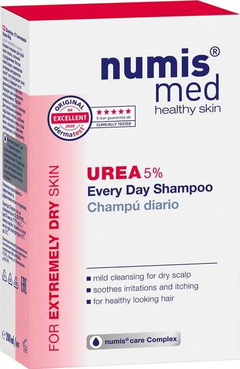 Produktbild Numis Med UREA 5% Shampoo (200 ml, Flüssiges Shampoo)