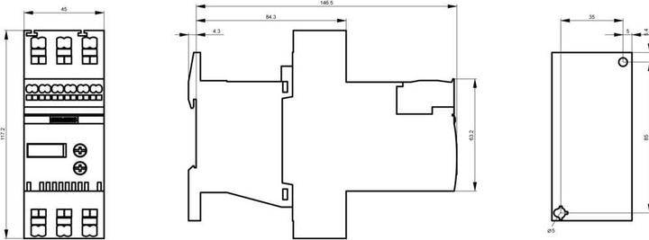Produktbild Siemens Sanftstarter 3RW3017-2BB04 (3RW30172BB04)