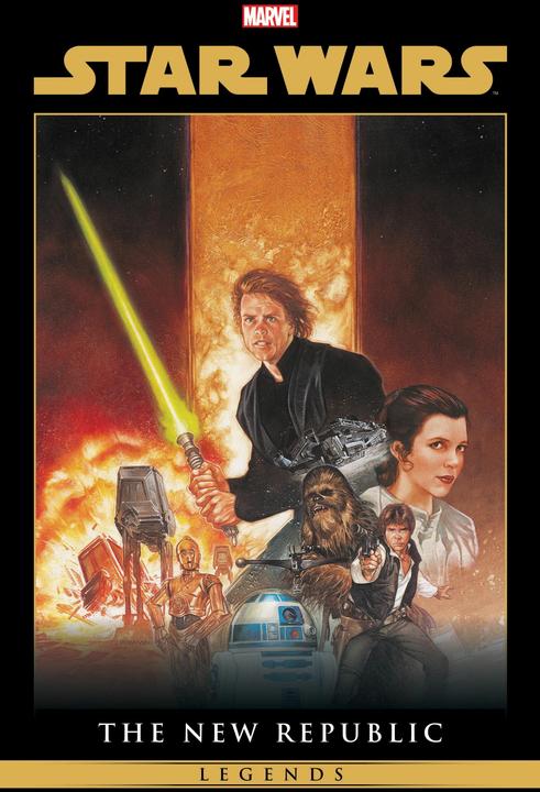 Image du produit Star Wars Legends: The New Republic Omnibus Vol. 2 (Anglais, John Wagner, Kilian Plunkett, 2024)