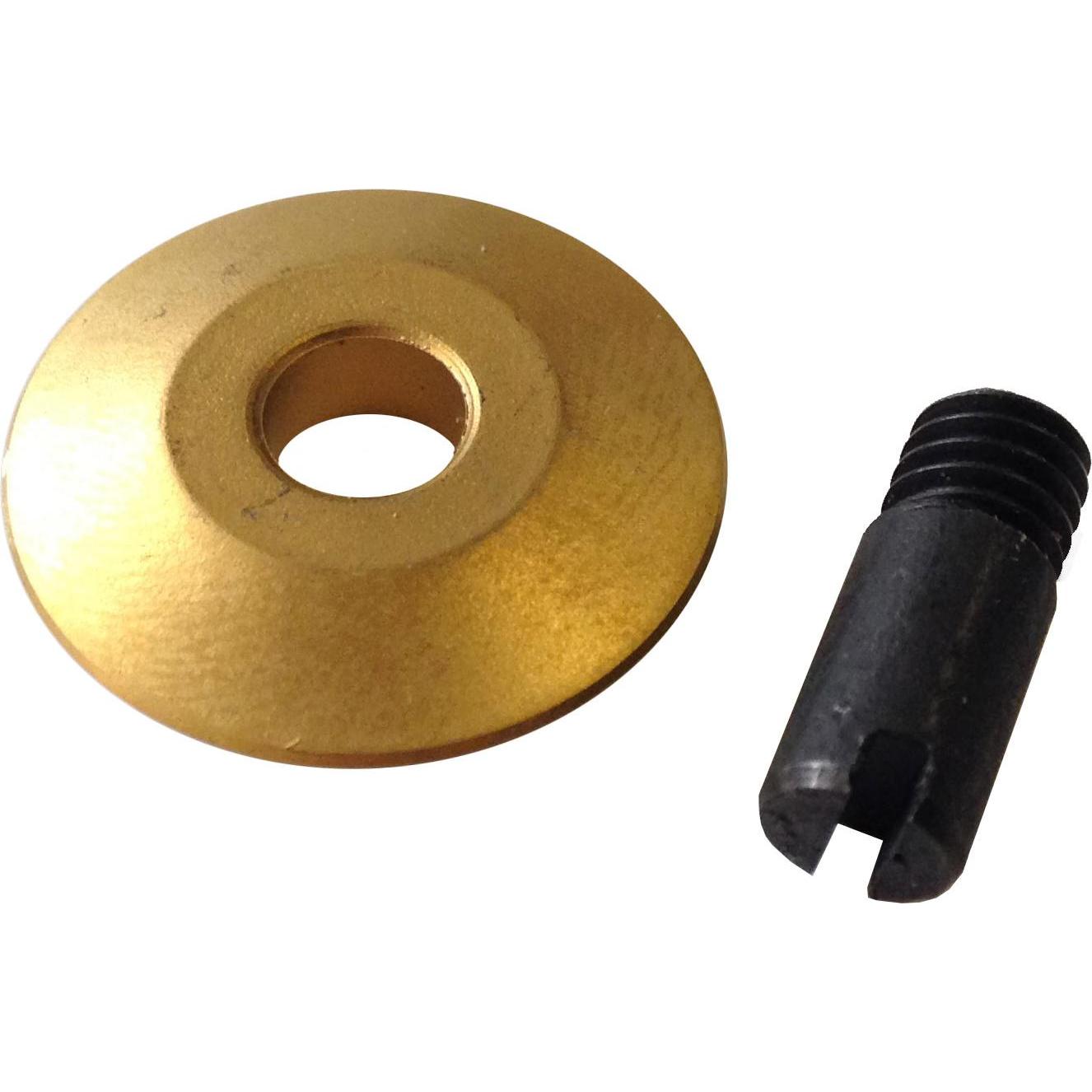 Berg, Zubehör Verlegematerial, Ersatzachse + Hartmetall-Schneiderad-Titan Fsm Ea-Hme 20 T Sb