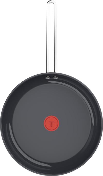 Actual product image Tefal Nordica Ceramic Koekenpan - Ã˜28 CM - Keramisch - PFAS-vrij - Inductie (H8710655) (28 cm, Stainless steel)