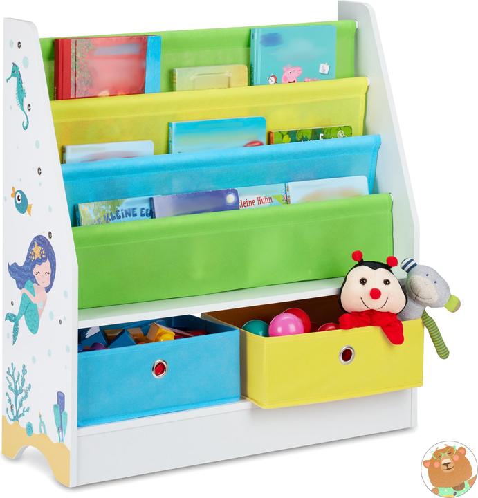 Relaxdays Kinderregal (71 x 23 x 74 cm)