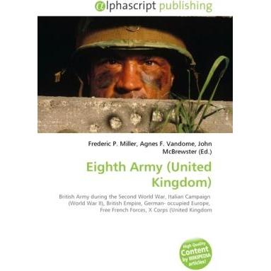 Eighth Army (United Kingdom), Fachbücher