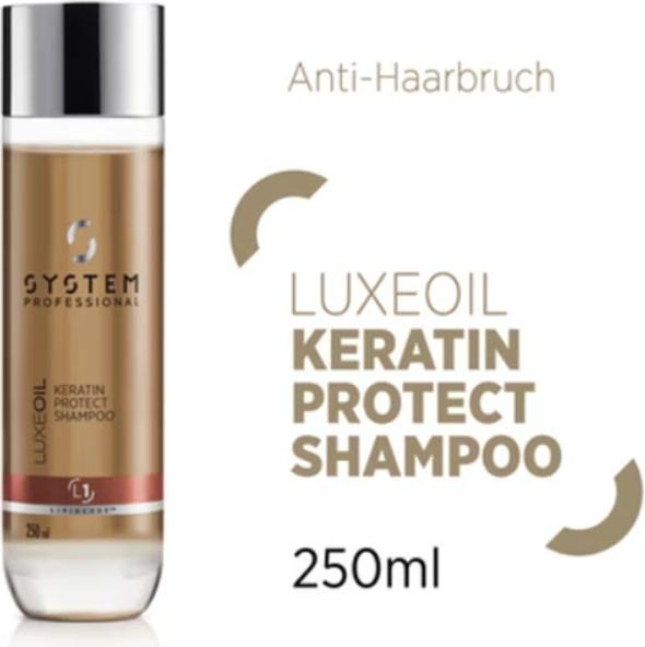 Produktbild System Professional Luxeoil L1 Keratin Protect Shampoo (250 ml, Flüssiges Shampoo)