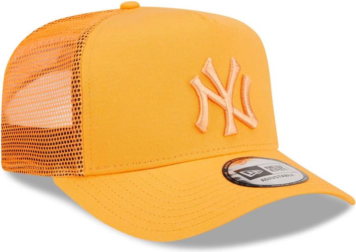 Produktbild New Era A-Frame Trucker Cap - Tonal New York Yankees Papaya (One Size)