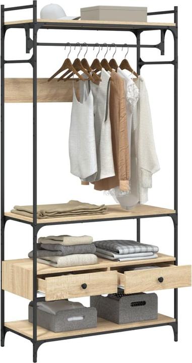 Actual product image vidaXL Coat rack
