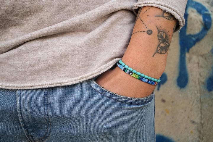 Immagine prodotto Made by Nami Surfer Armband Set (20 cm, Cotone)