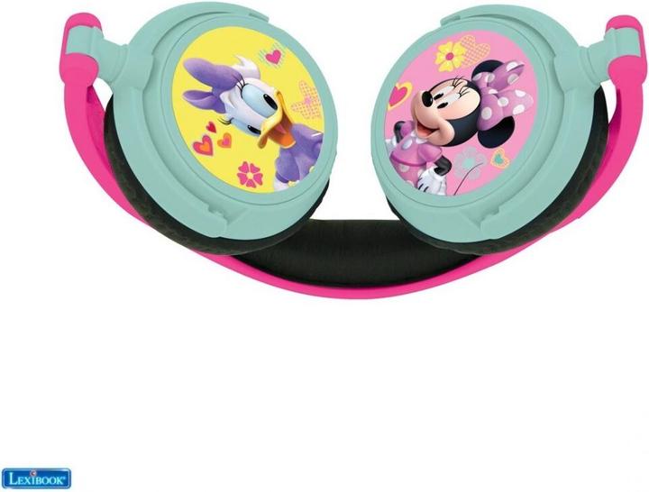 Produktbild Lexibook Disney Minnie Mouse Stereo Kopfhörer für Kinder, faltbar, kabelgebunden, mit Lautstärkebegrenzung
