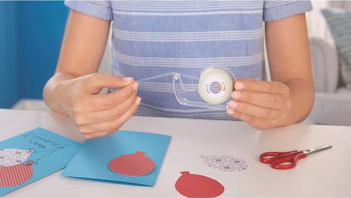 Image du produit tesa 2x tesafilm Ruban adhésif double face, film photo (12 mm)