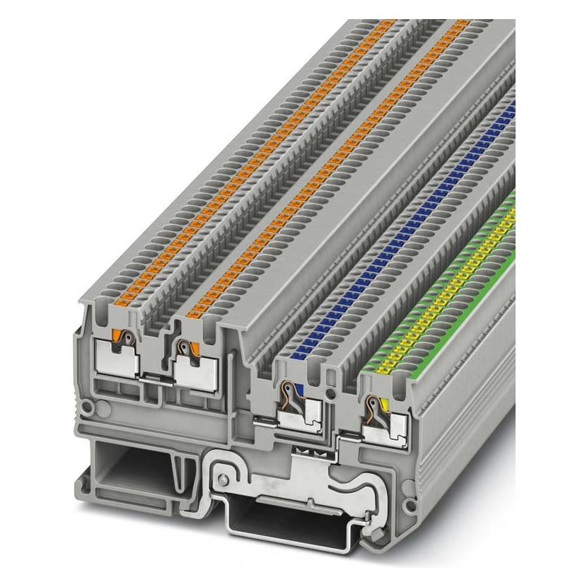 Phoenix Contact Grigio Ptio Sensor Terminal Block 1.5Mm Grn/Yel, Cavo + Spina Elettrica,