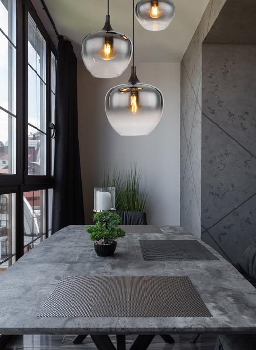 Produktbild Globo Hängeleuchte Maxy schwarz matt 3xE27 (E27)