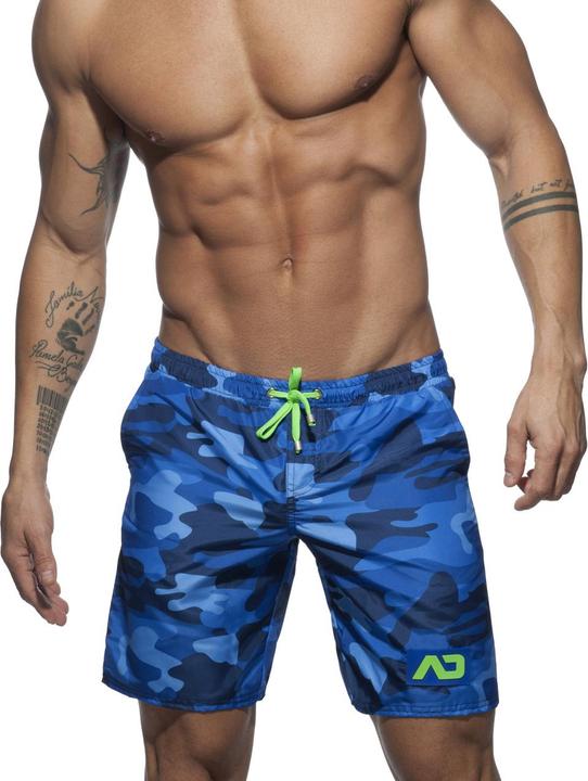 Produktbild Addicted Camouflage blau Swimwear Boxer Long (S)