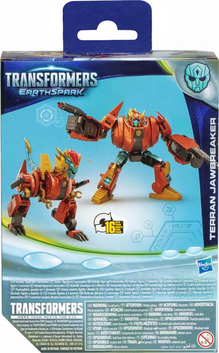 Immagine prodotto Hasbro Transformers Earthspark Deluxe Classe Jawbreaker