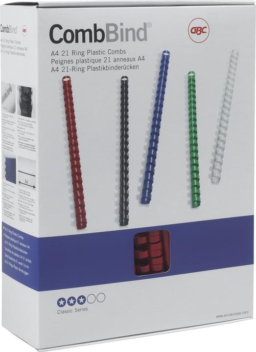 Image du produit GBC Dos de reliure en plastique ovale