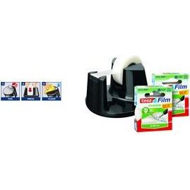 Thumbnail - tesa, Klebebandabroller, tesafilm COMPACT Tischabroller, Klebeband-Spender mit Anti-Rutsch-Boden, inkl. 3 Rollen tesafil...