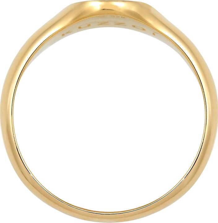 Immagine prodotto Kuzzoi Anello Basic Cool Signet Ring Uomo Argento 925 opaco (62, 925 Argento)