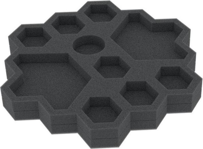 Actual product image Feldherr CLMEHX020BO - Foam insert for Gaia Project board game box (Foam material)