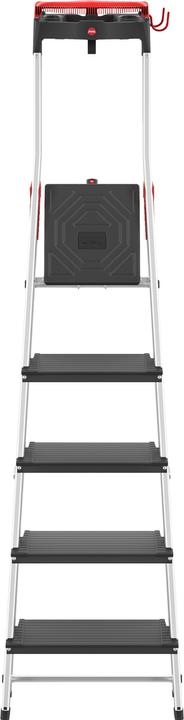 Produktbild Hailo L100 TopLine, Alu-Sicherheits-Stehleiter, 5 Stufen (Gerüst, 101 cm)