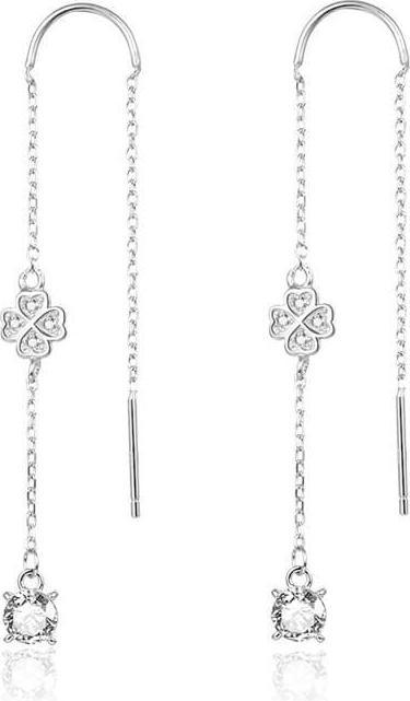 Immagine prodotto Beneto Orecchini lunghi in argento con zirconi AGUV1978 (L)