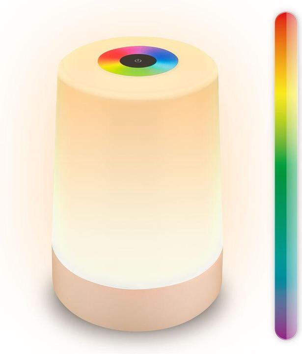 Image du produit Briloner Akku RGB+W LED Tischleuchte, beige (280 lm)