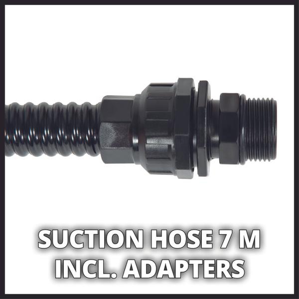 Actual product image Einhell Pump suction hose 7m