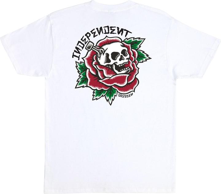 Independent Dressen Skull Rose Heavyweight T-Shirt