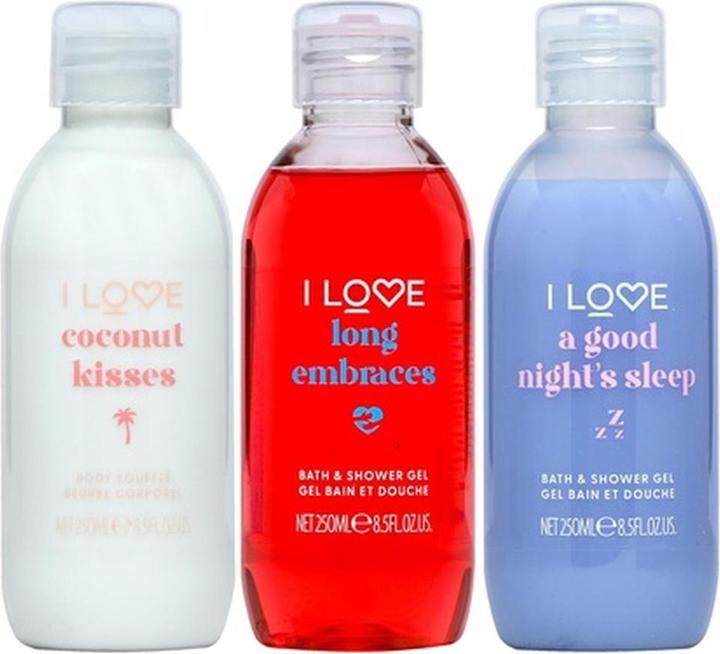 Immagine prodotto I Love ME Time Pacchetto coccole 3 x 250 ml (Set per la cura del corpo)