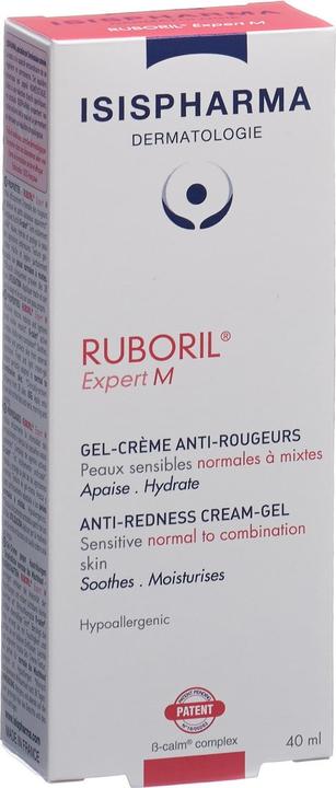 Actual product image Isispharma Ruboril Expert M (40 ml, 24h cream)
