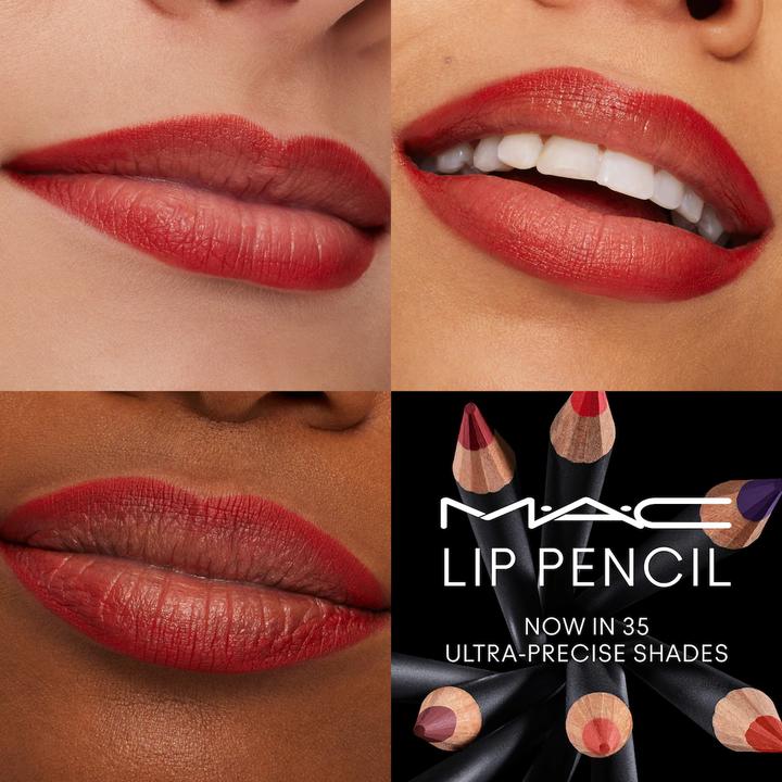 Actual product image MAC Cosmetics Lip Pencil Lasting Sensation Chilli Rimmed (Chilli rimmed)
