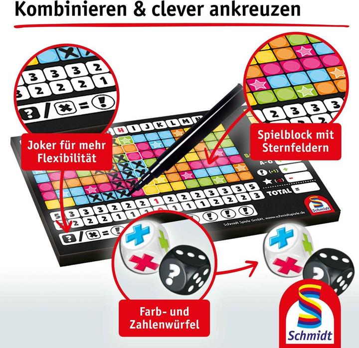 Immagine prodotto Schmidt Spiele Ancora una volta (Tedesco, 1 - 6 Giocatori)