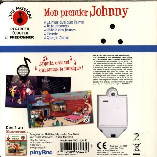 Produktbild Mon premier Johnny : livre musical (Französisch, Grandgirard Mélanie, 2019)