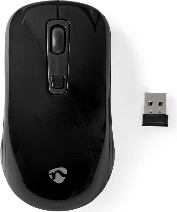 Produktbild Nedis Mouse Drahtlos 800 / 1200 / 1600 DPI Einstellbar DPI Anzahl Knöpfe: 4 Beidhändig (Kabellos)