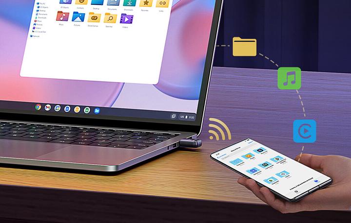 Actual product image Ugreen Bluetooth 5.4 CM748 USB adapter/receiver, 20m range (black) (Transmitter & Receiver)