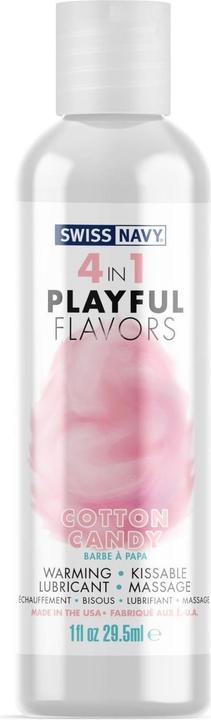 Actual product image Swiss Navy 4 In 1 Cotton Candy - 30ml/1oz (30 ml)