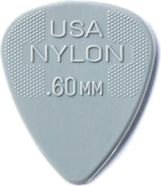 Produktbild Dunlop Plectren Nylon 060,Nachfüllbag/72 (72 x, 60 mm)