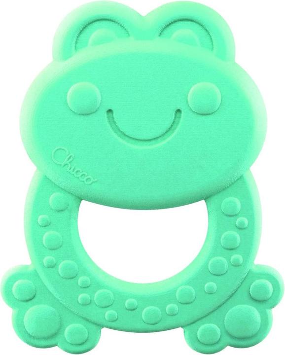 Actual product image Chicco Teething ring frog Burt Eco+ assorted (3 Months)