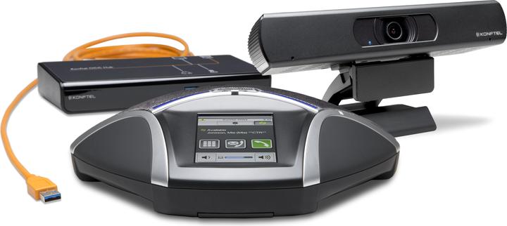 Konftel C2055Wx Videokonferenzsystem für bis zu 12 Personen bestehend aus CAM20 55Wx und HUB