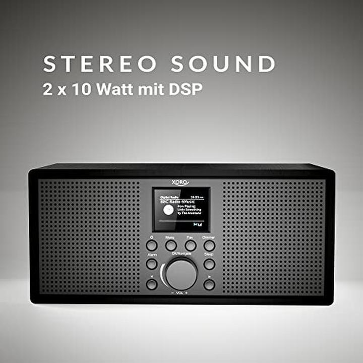 Actual product image Xoro DAB 700 IR (DAB+, Web radio, Bluetooth, Wi-Fi)