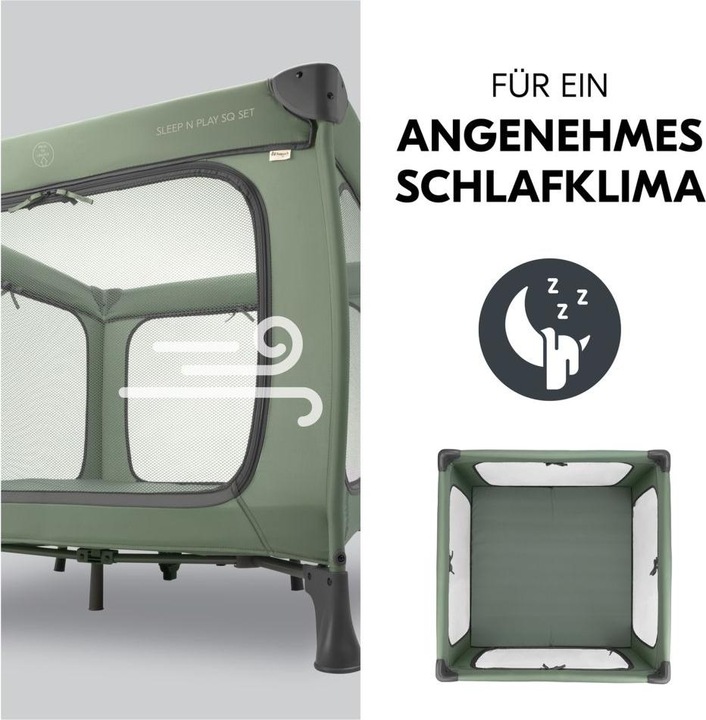 Actual product image Hauck Reisebett & Laufgitter Sleep N Play SQ Set