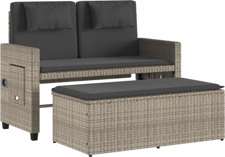 Image du produit vidaXL Ensemble salon de jardin 10 pièces avec coussins